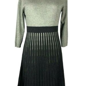 NWT Calvin Klein Gray Sweater Dress